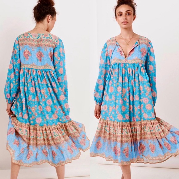 🌺🎉HP🎉🌺 NWT Spell & The Gypsy Love Story Boho Dress - Picture 7 of 16